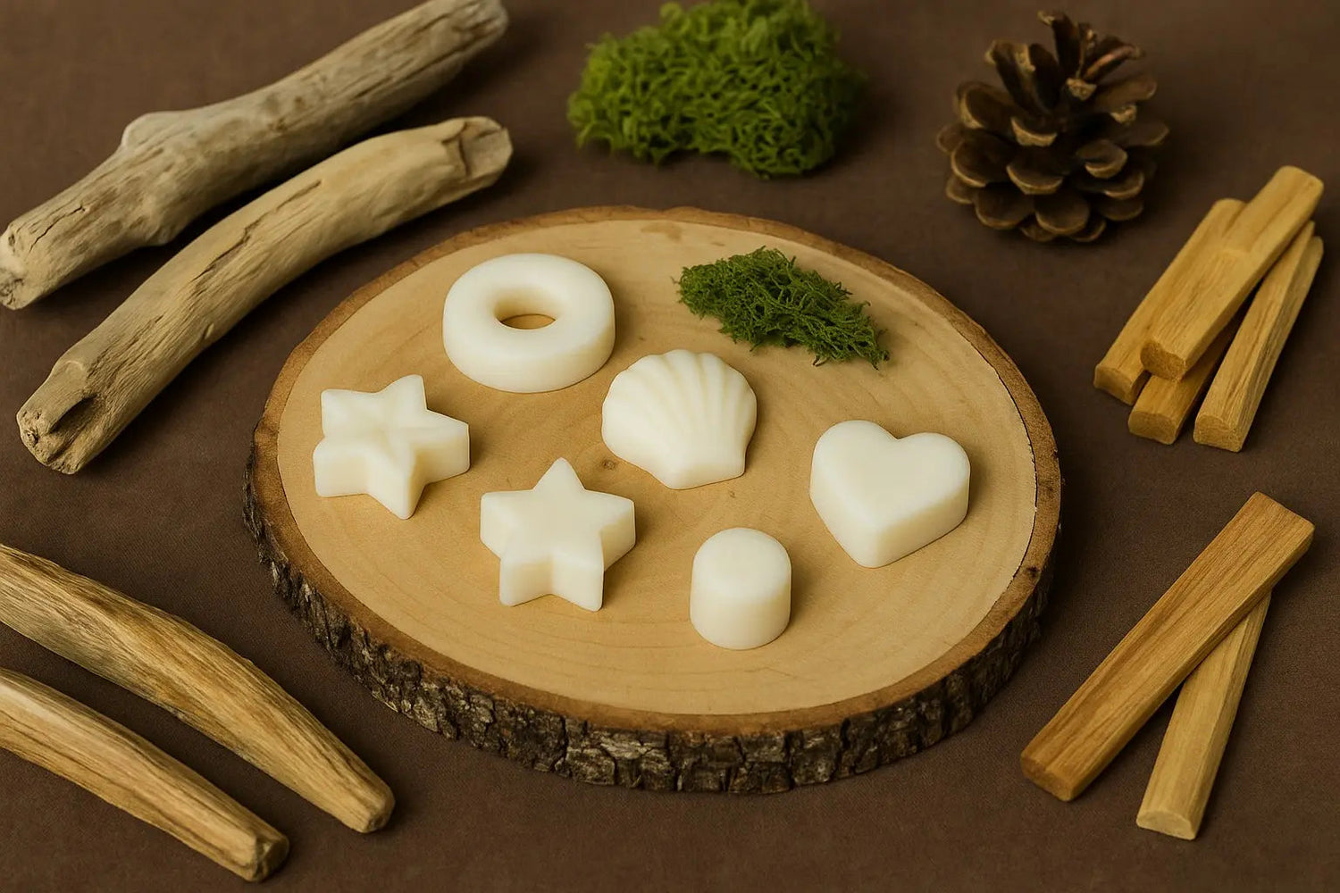 fondants parfumés artisanaux Boisés L'Atelier Ginko - Boutique en Ligne