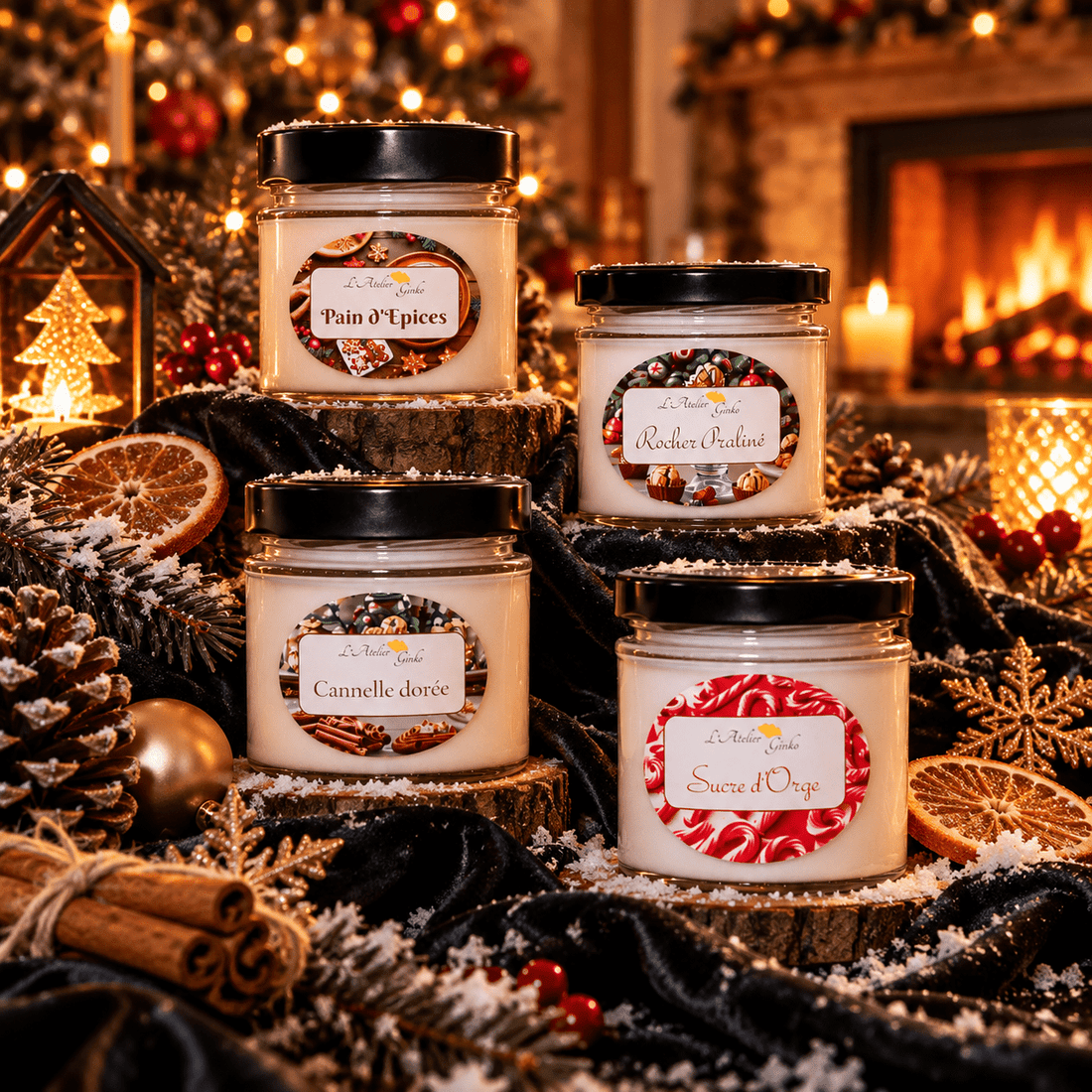 Collection Bougie de Noël