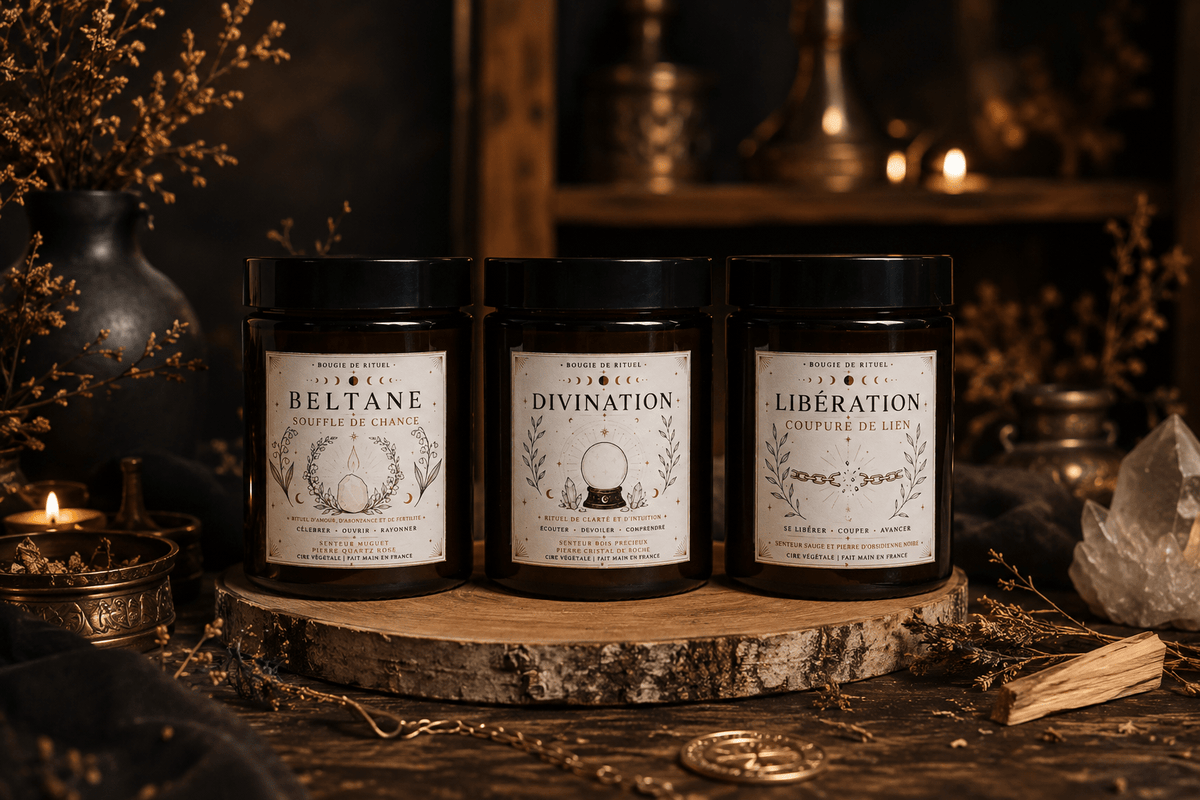 Bougies Rituelles & Bougies d'Intention Artisanales
