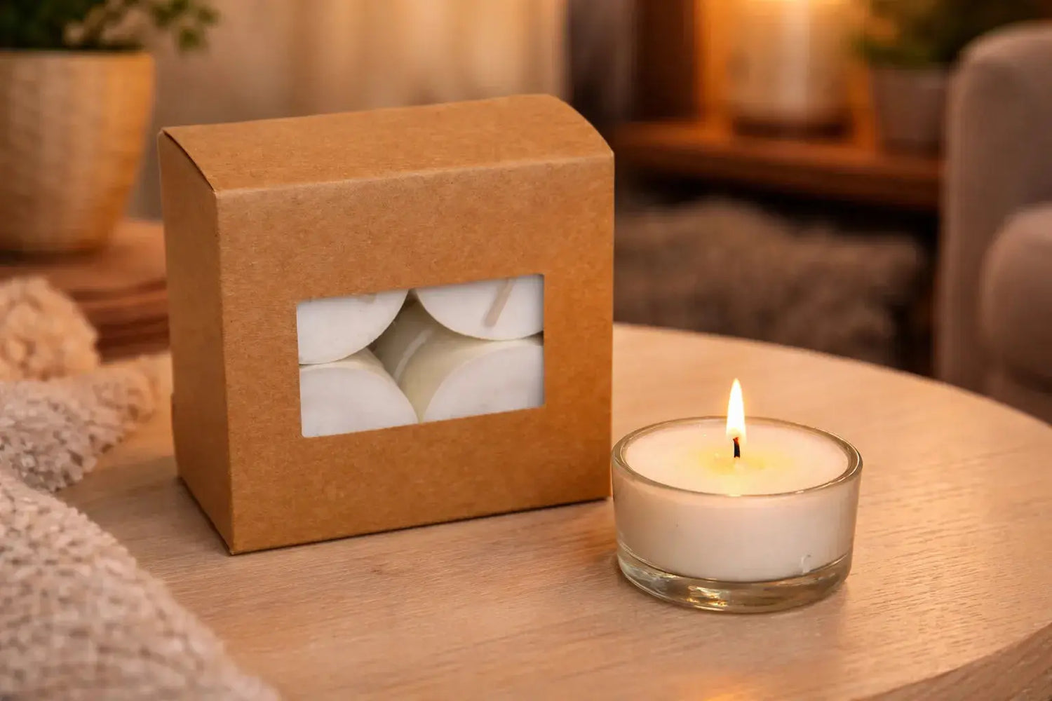 Bougies chauffe-plats