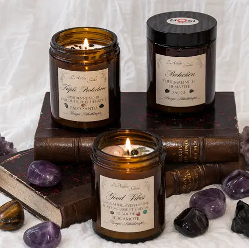 Bougies Lithothérapie