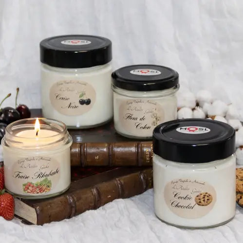 Bougies parfumées artisanales