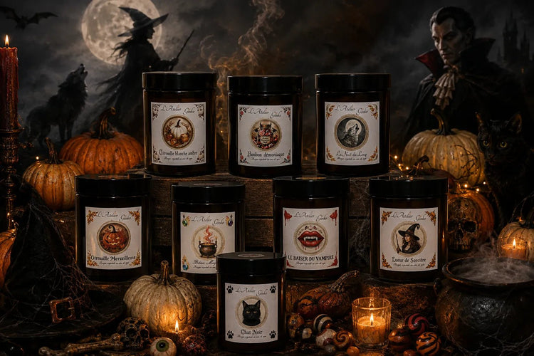 Collection Automne – Bougies parfumées artisanales