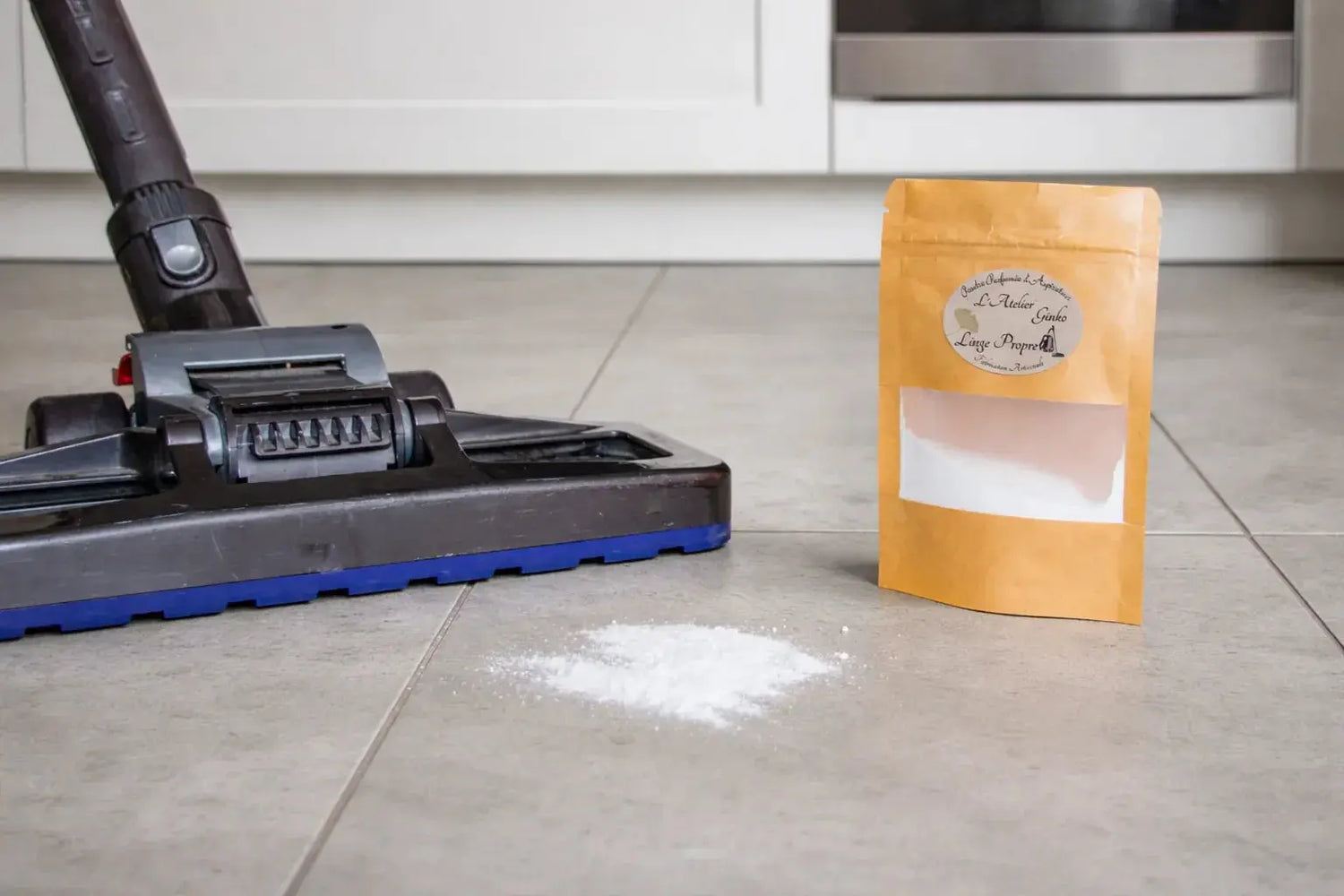 Vacuum cleaner powder