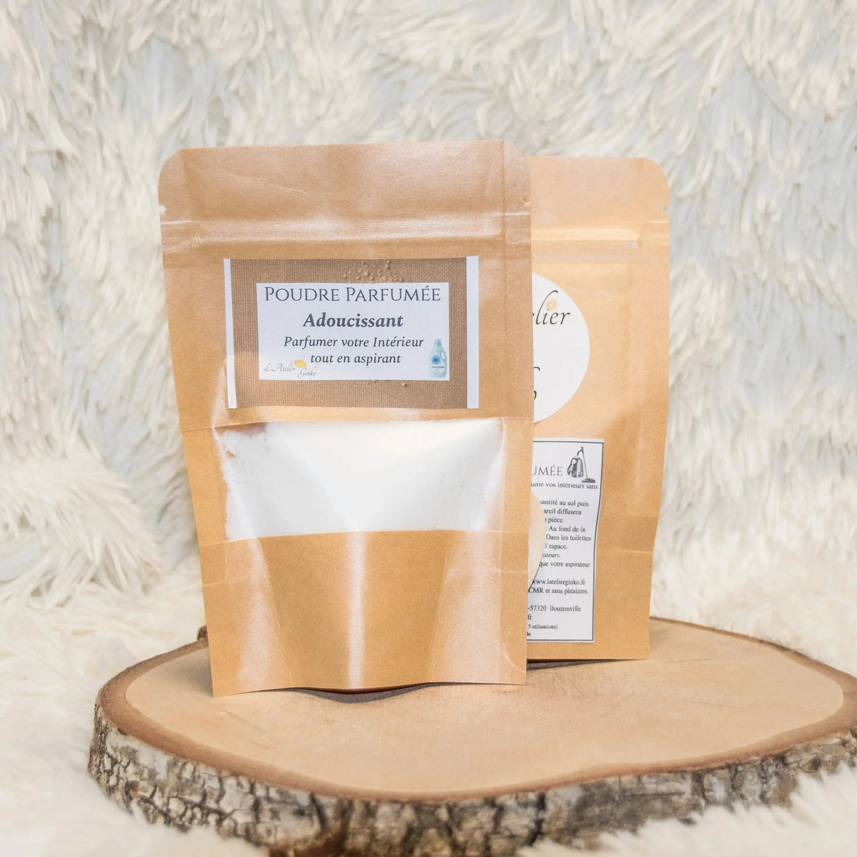 Poudre d'Aspirateur Adoucissant - L'Atelier Ginko - Boutique en Ligne