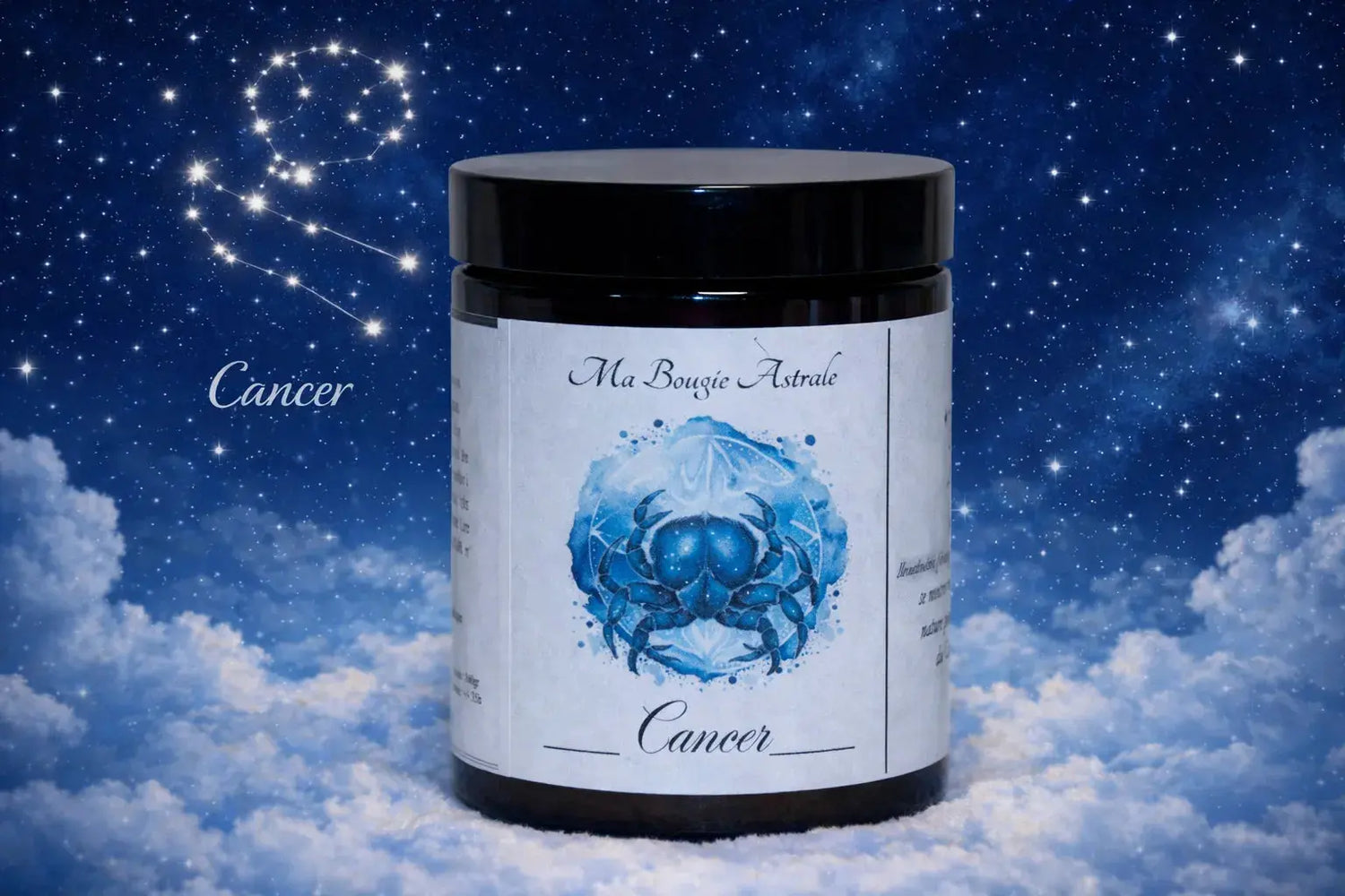 Bougie Astrologique Cancer L'Atelier Ginko - Boutique en Ligne