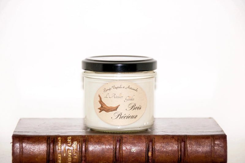 Bougie parfumée Bois précieux L'Atelier Ginko - Boutique en Ligne
