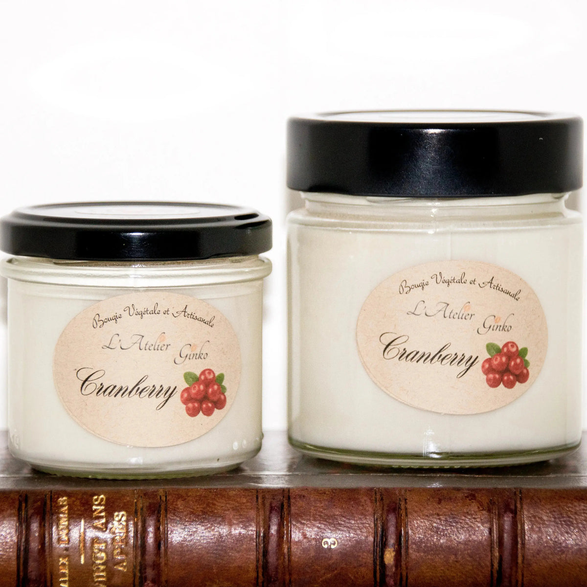 Bougie parfumée Cranberry L'Atelier Ginko - Boutique en Ligne