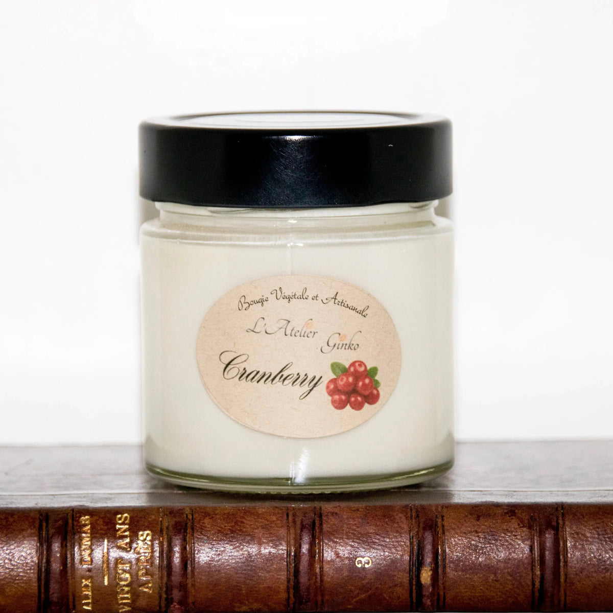 Bougie parfumée Cranberry L'Atelier Ginko - Boutique en Ligne