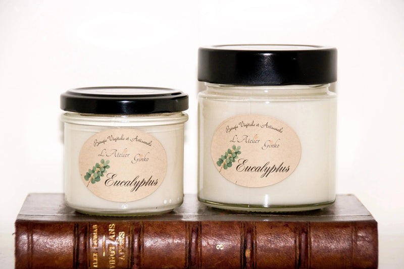 Bougie parfumée Eucalyptus L'Atelier Ginko - Boutique en Ligne