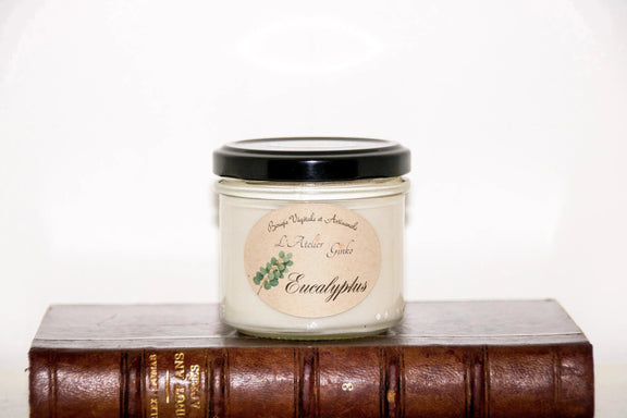 Bougie parfumée Eucalyptus L'Atelier Ginko - Boutique en Ligne