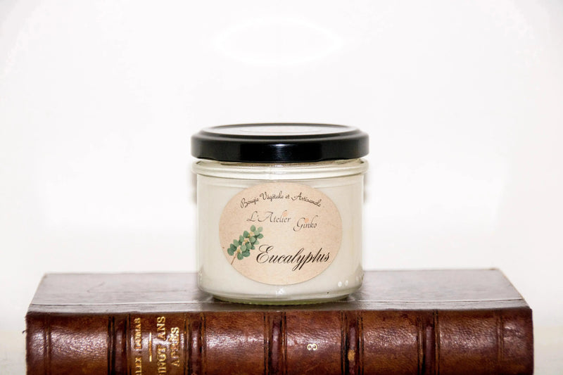 Bougie parfumée Eucalyptus L'Atelier Ginko - Boutique en Ligne