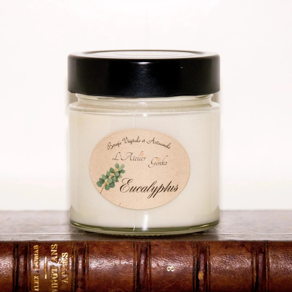 Bougie parfumée Eucalyptus L'Atelier Ginko - Boutique en Ligne