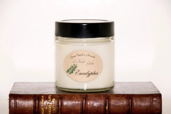 Bougie parfumée Eucalyptus L'Atelier Ginko - Boutique en Ligne