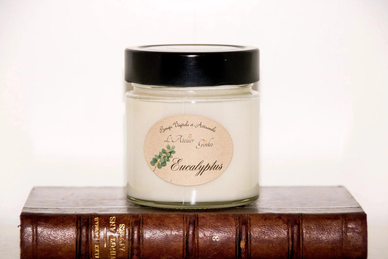 Bougie parfumée Eucalyptus L'Atelier Ginko - Boutique en Ligne