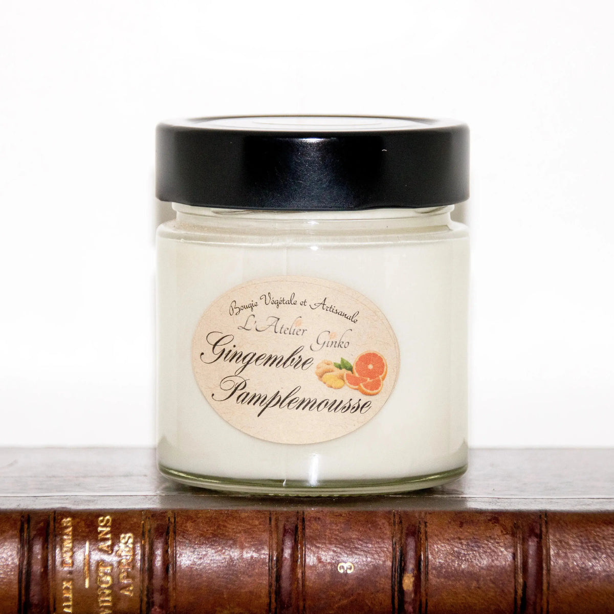 Bougie parfumée Gingembre pamplemousse L'Atelier Ginko - Boutique en Ligne
