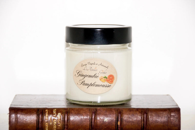 Bougie parfumée Gingembre pamplemousse L'Atelier Ginko - Boutique en Ligne