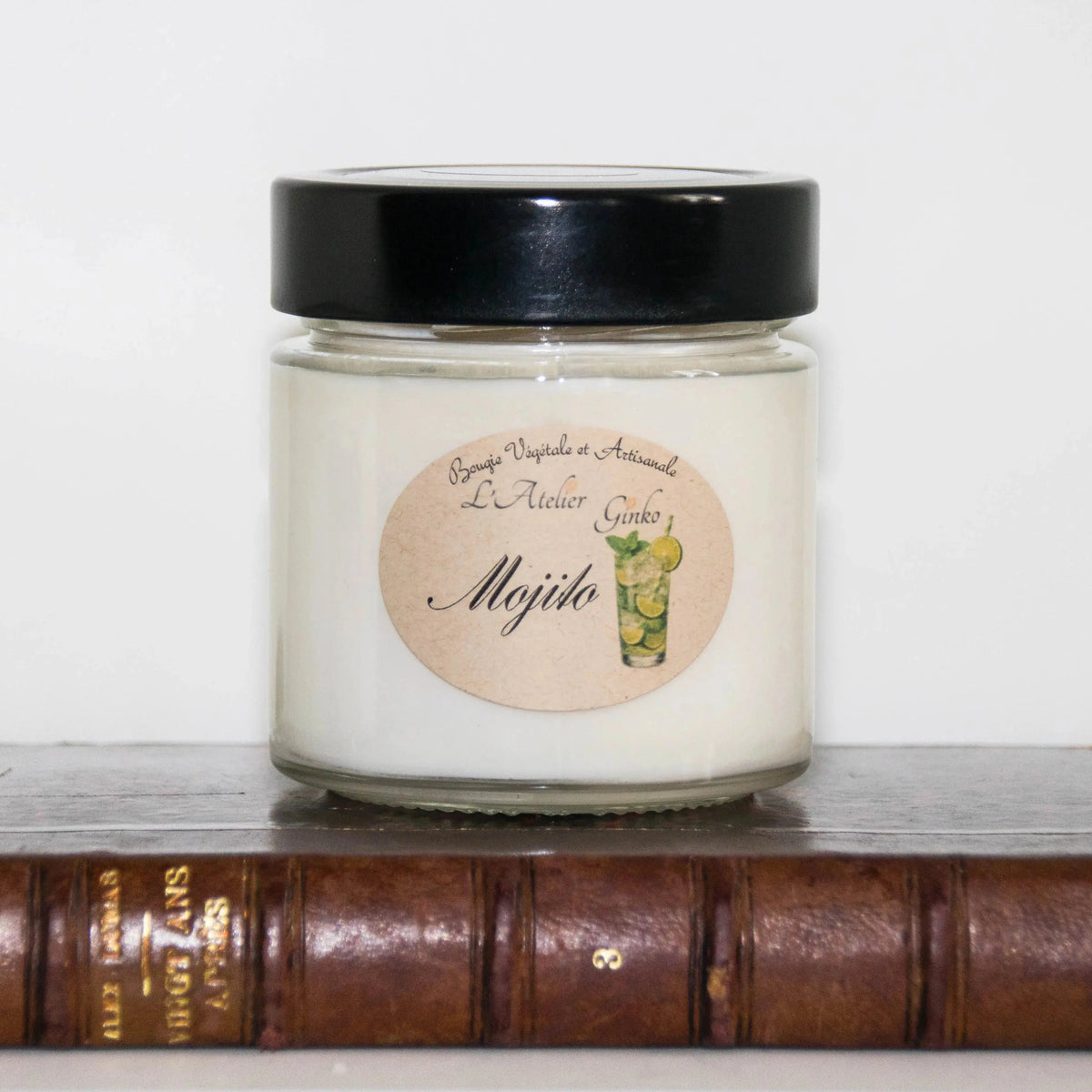 Bougie parfumée Mojito - L'Atelier Ginko - Boutique en Ligne