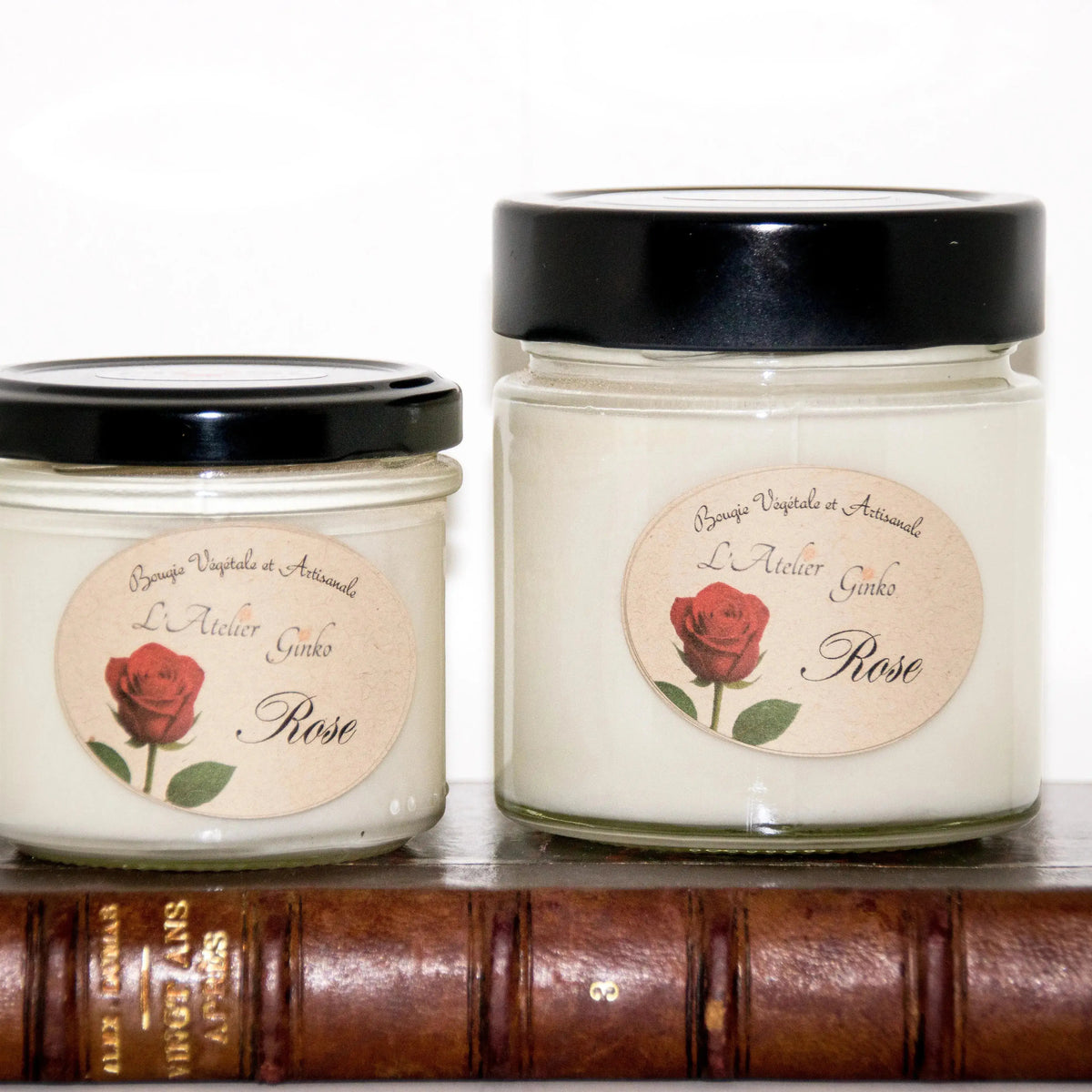 Bougie parfumée Rose L'Atelier Ginko - Boutique en Ligne