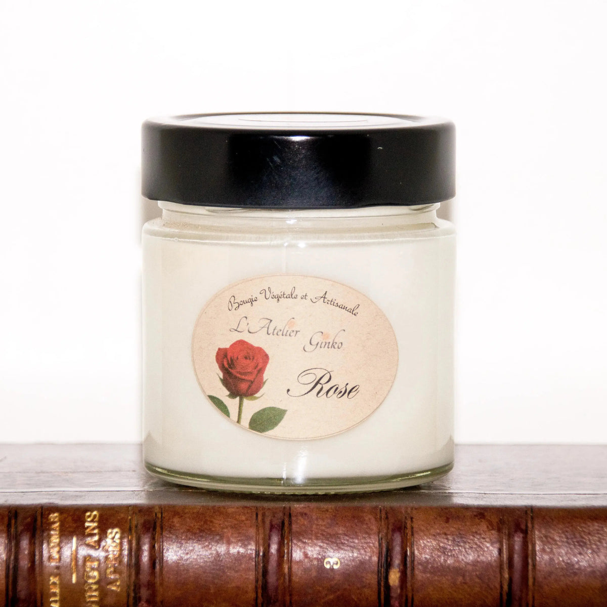 Bougie parfumée Rose L'Atelier Ginko - Boutique en Ligne