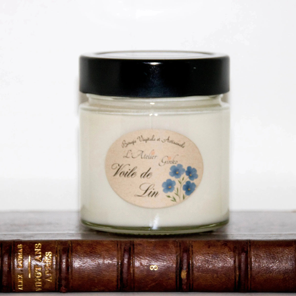 Bougie parfumée Voile de Lin L'Atelier Ginko - Boutique en Ligne