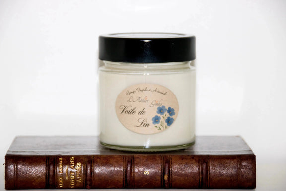 Bougie parfumée Voile de Lin L'Atelier Ginko - Boutique en Ligne