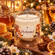 Bougie Parfumée Hydromel – Édition Limitée de Noël