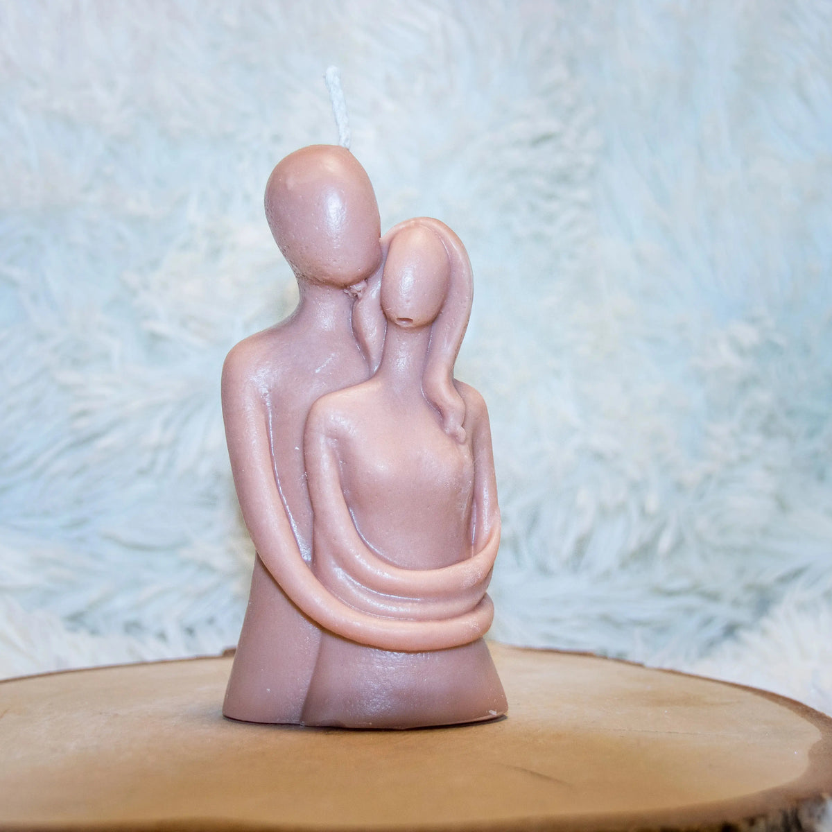 Bougie artisanale mariage Couple Entrelacés L'Atelier Ginko - Boutique en Ligne