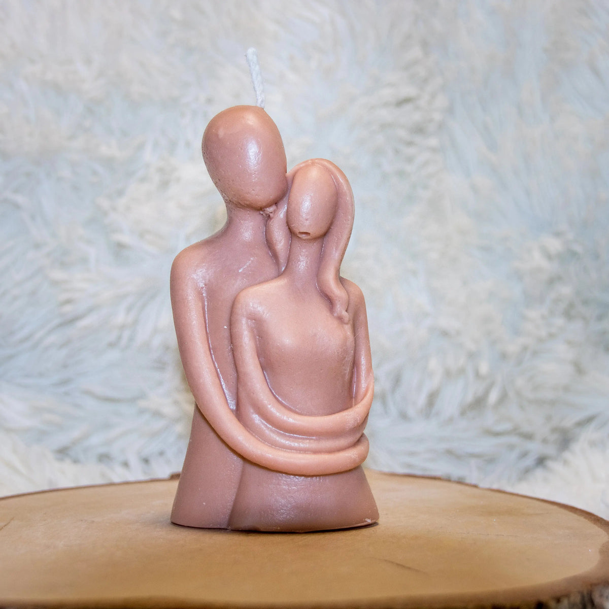 Bougie artisanale mariage Couple Entrelacés L'Atelier Ginko - Boutique en Ligne