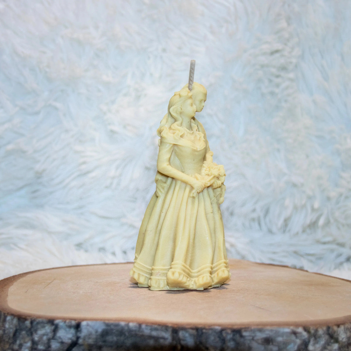 Bougie artisanale mariage Couple Mariés L'Atelier Ginko - Boutique en Ligne