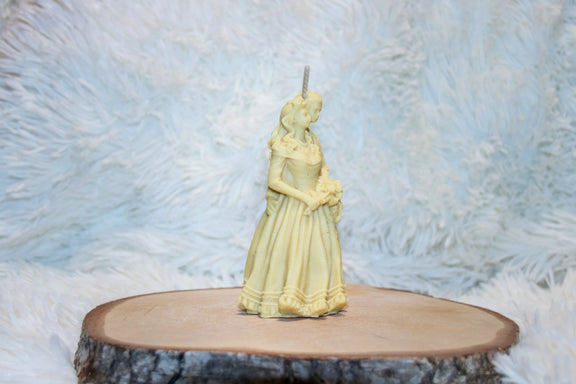 Bougie artisanale mariage Couple Mariés L'Atelier Ginko - Boutique en Ligne