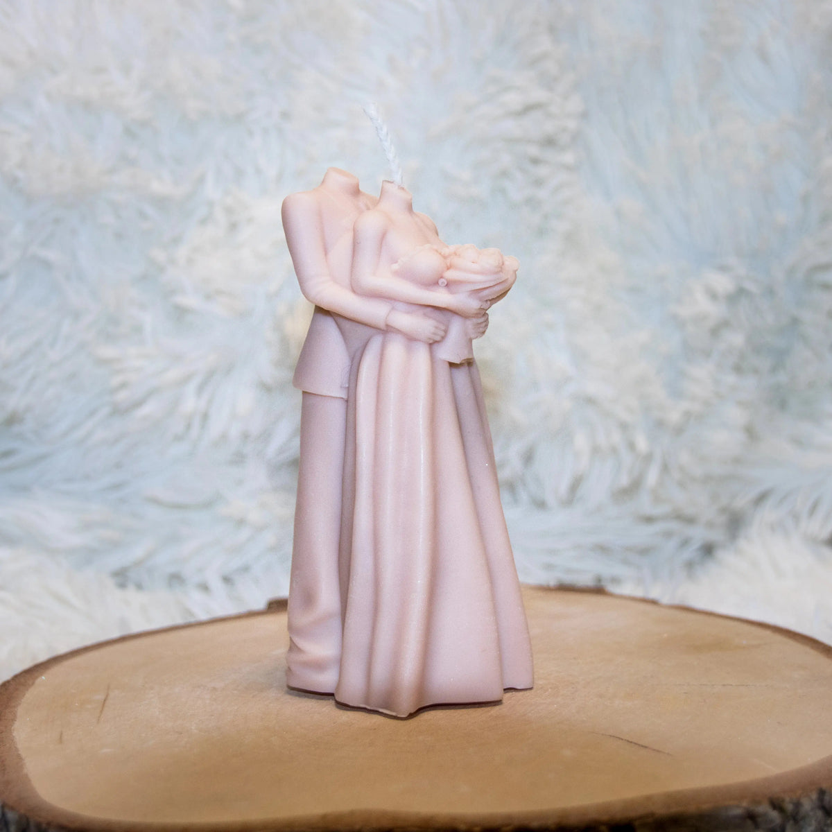 Bougie artisanale mariage Elle et Lui L'Atelier Ginko - Boutique en Ligne