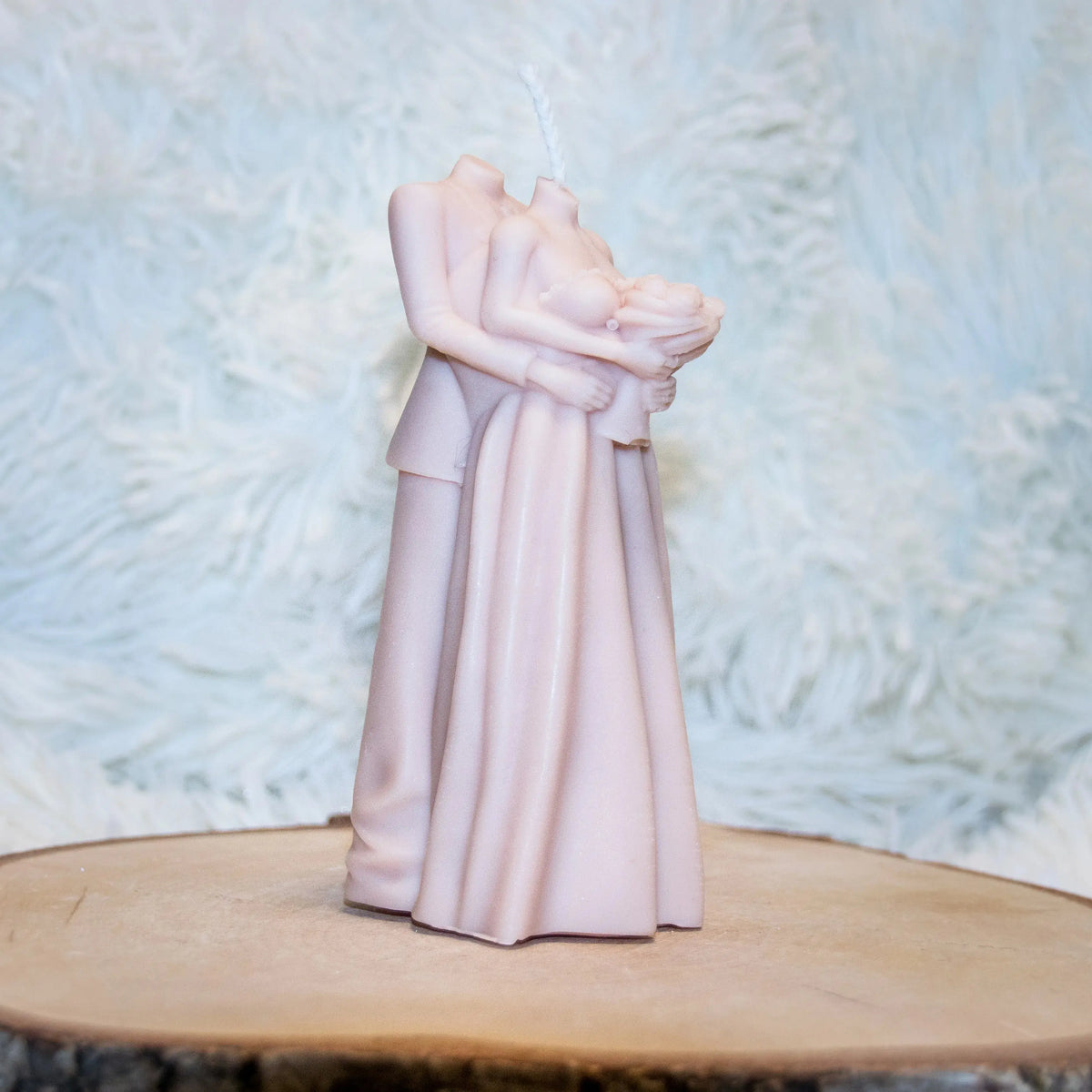 Bougie artisanale mariage Elle et Lui L'Atelier Ginko - Boutique en Ligne