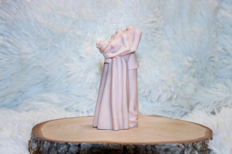 Bougie artisanale mariage Elle et Lui L'Atelier Ginko - Boutique en Ligne