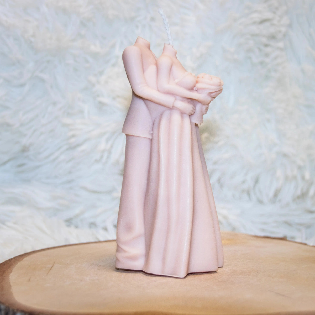 Bougie artisanale mariage Elle et Lui L'Atelier Ginko - Boutique en Ligne