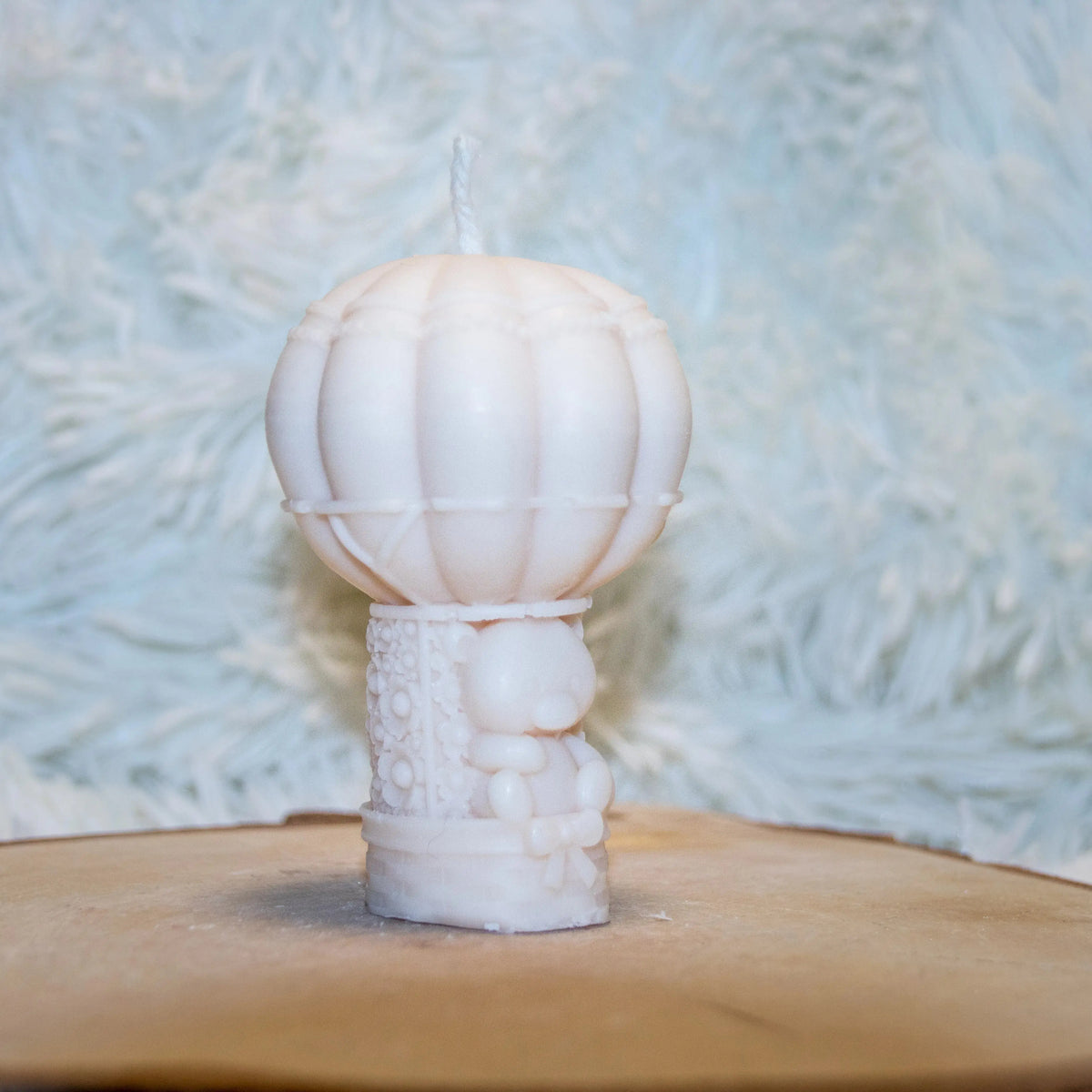 Bougie artisanale naissance Ballon L'Atelier Ginko - Boutique en Ligne