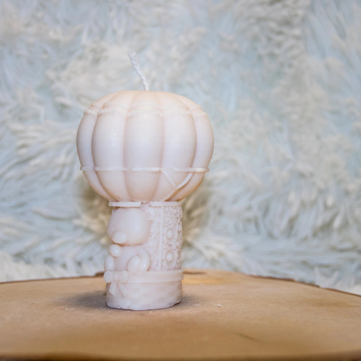 Bougie artisanale naissance Ballon L'Atelier Ginko - Boutique en Ligne