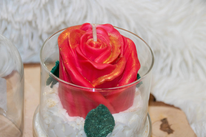 Bougie sous Cloche chantilly L'Atelier Ginko - Boutique en Ligne