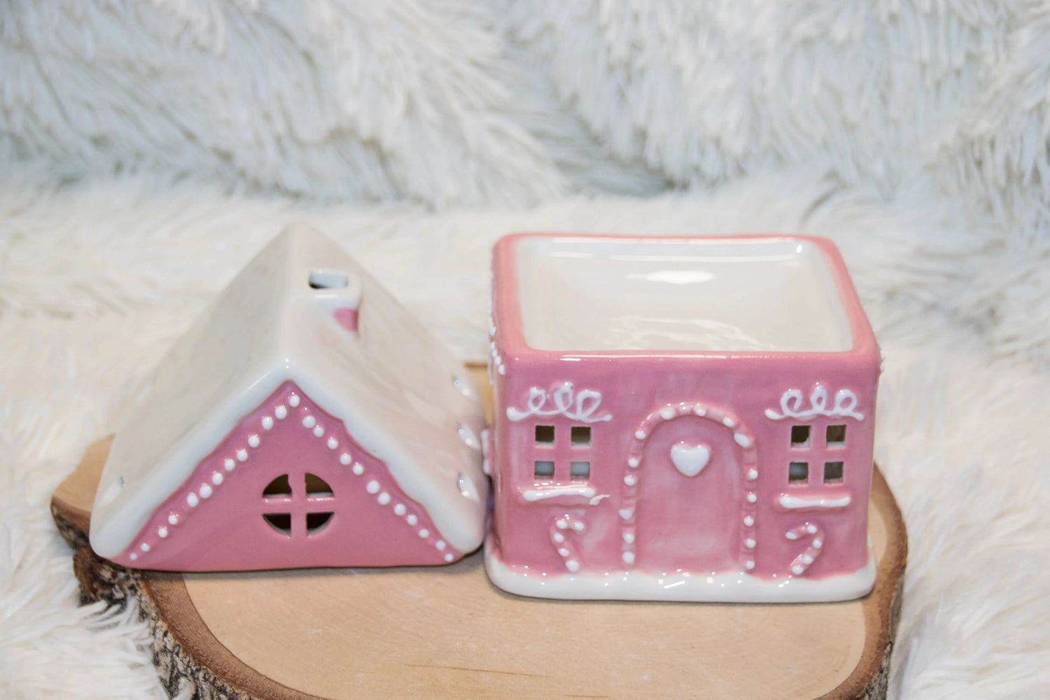 Brûle-parfum Maison Pain d’Épice Rose - L'Atelier Ginko - Boutique en Ligne