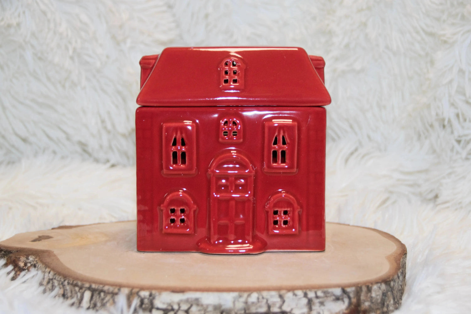 Brûle-parfum Maison Rouge - L'Atelier Ginko - Boutique en Ligne