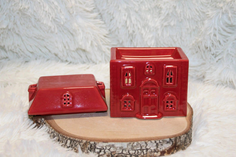 Brûle-parfum Maison Rouge - L'Atelier Ginko - Boutique en Ligne