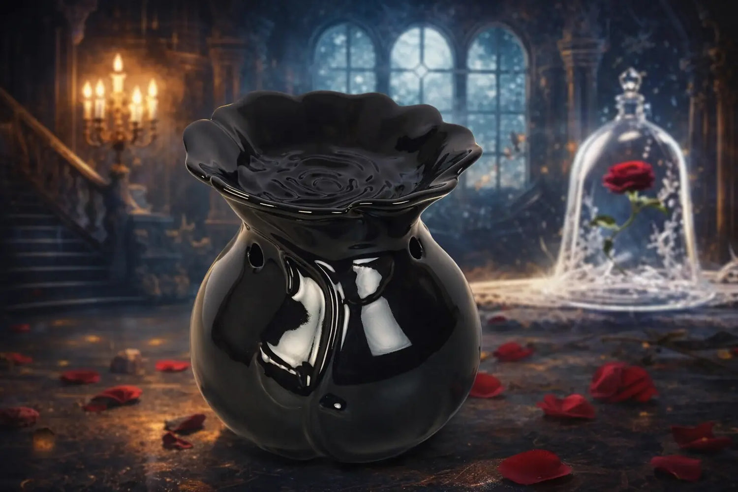 Diffuseur Rose noir L'Atelier Ginko - Boutique en Ligne