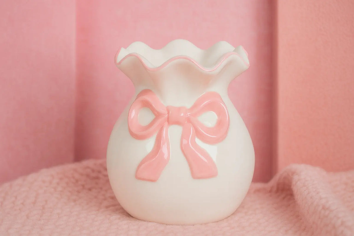 Diffuseur Nœud blanc et rose L'Atelier Ginko - Boutique en Ligne