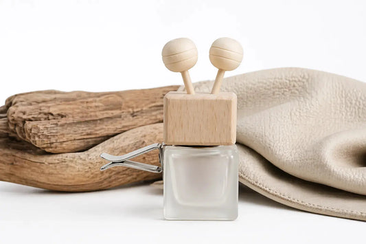 Diffuseur Voiture Cuir et bois L'Atelier Ginko - Boutique en Ligne