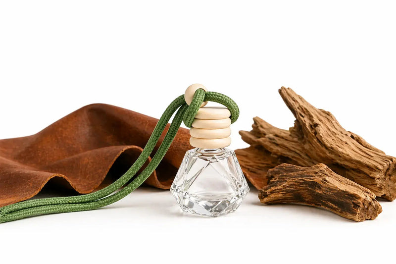 Diffuseur Voiture Cuir et bois L'Atelier Ginko - Boutique en Ligne