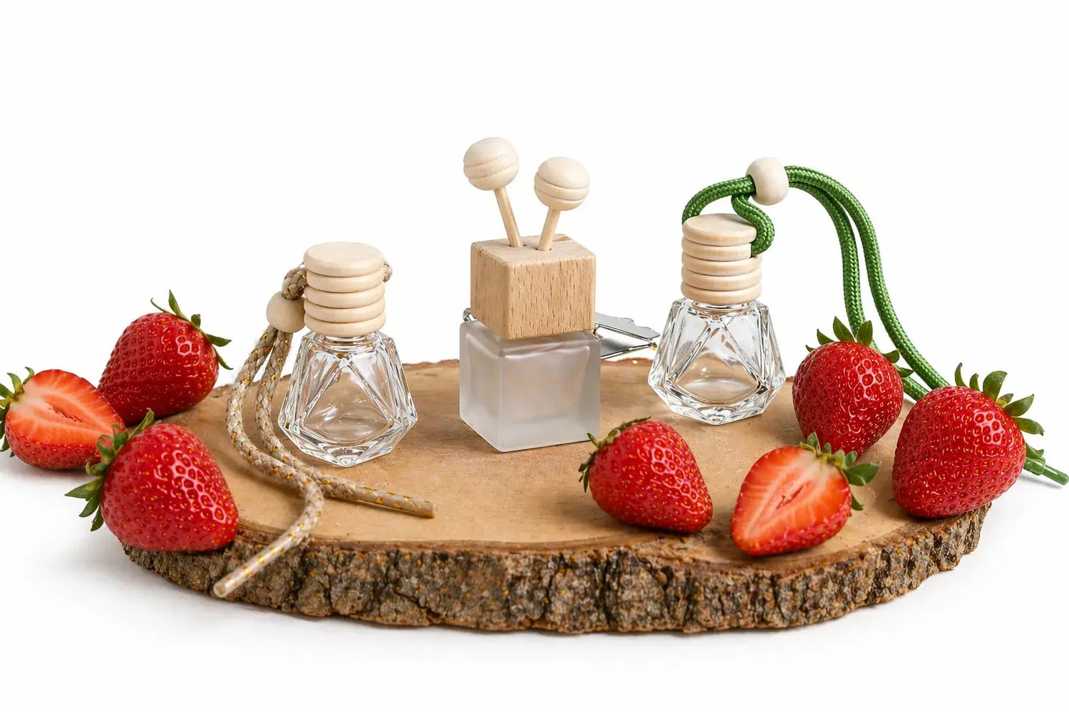 Diffuseur Voiture Fraise L'Atelier Ginko - Boutique en Ligne