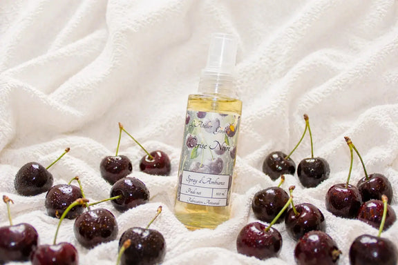 Spray d'Ambiance Cerise noire L'Atelier Ginko - Boutique en Ligne