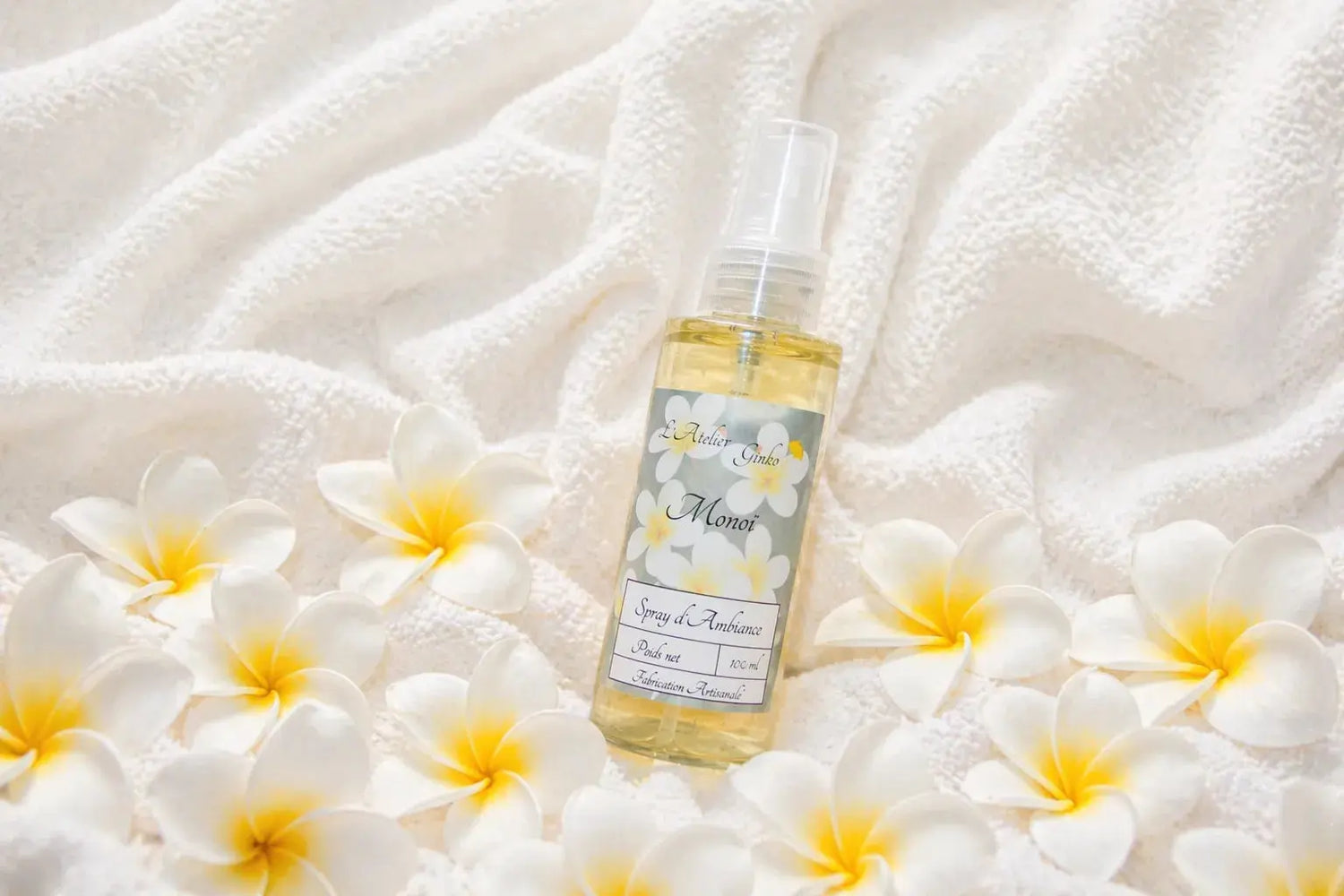 Spray d'Ambiance Monoï L'Atelier Ginko - Boutique en Ligne