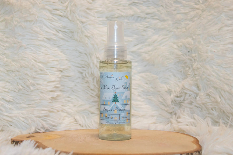 Spray d'Ambiance Noël Mon beau sapin - L'Atelier Ginko - Boutique en Ligne