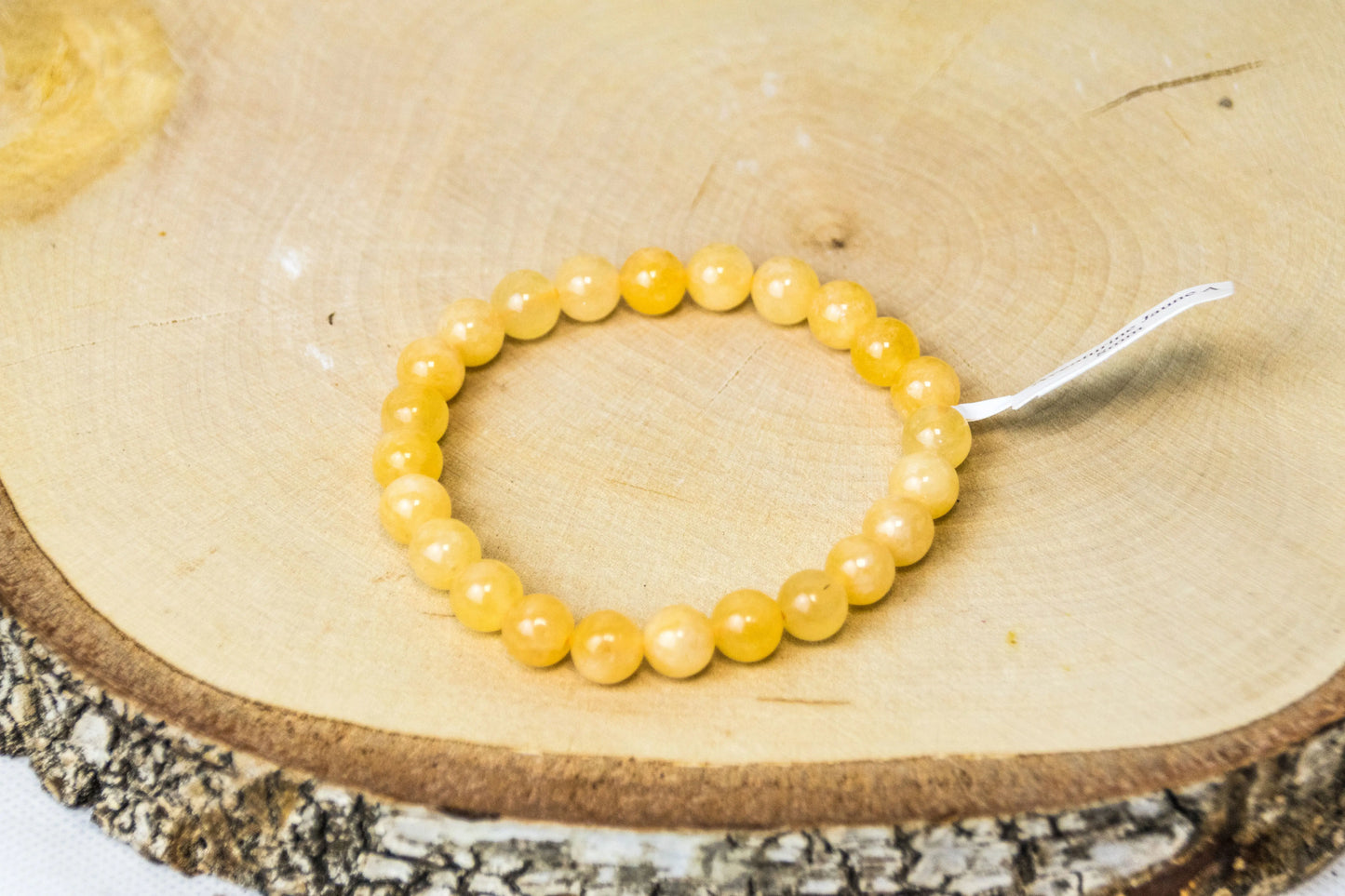 Bracelet Aventurine jaune L'Atelier Ginko - Boutique en Ligne